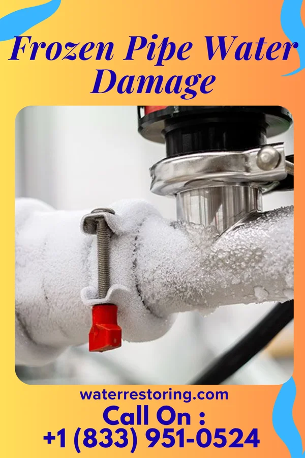 Frozen Pipe Water Damage in Ogden, NC